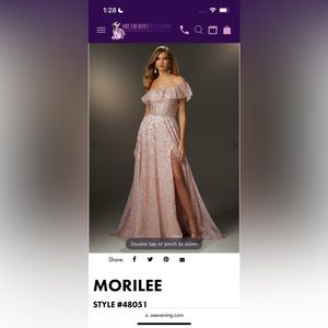 Brand new Morilee prom dress never worn!